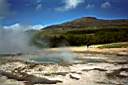 Geysir - Strokkur post-whoosh